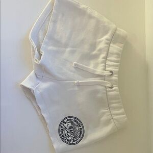 Vintage Havana girls white lounge shorts